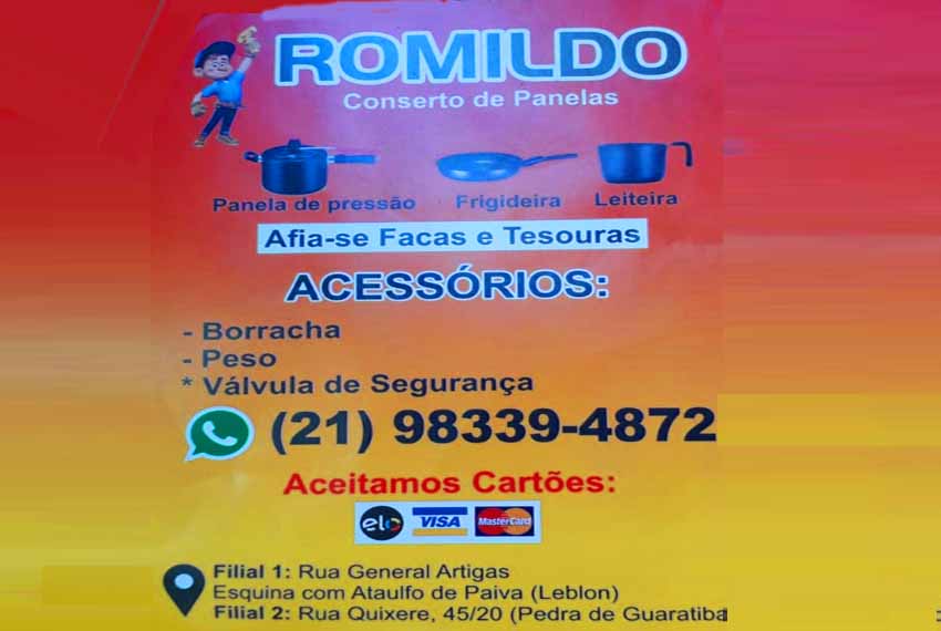 Romildo panelas